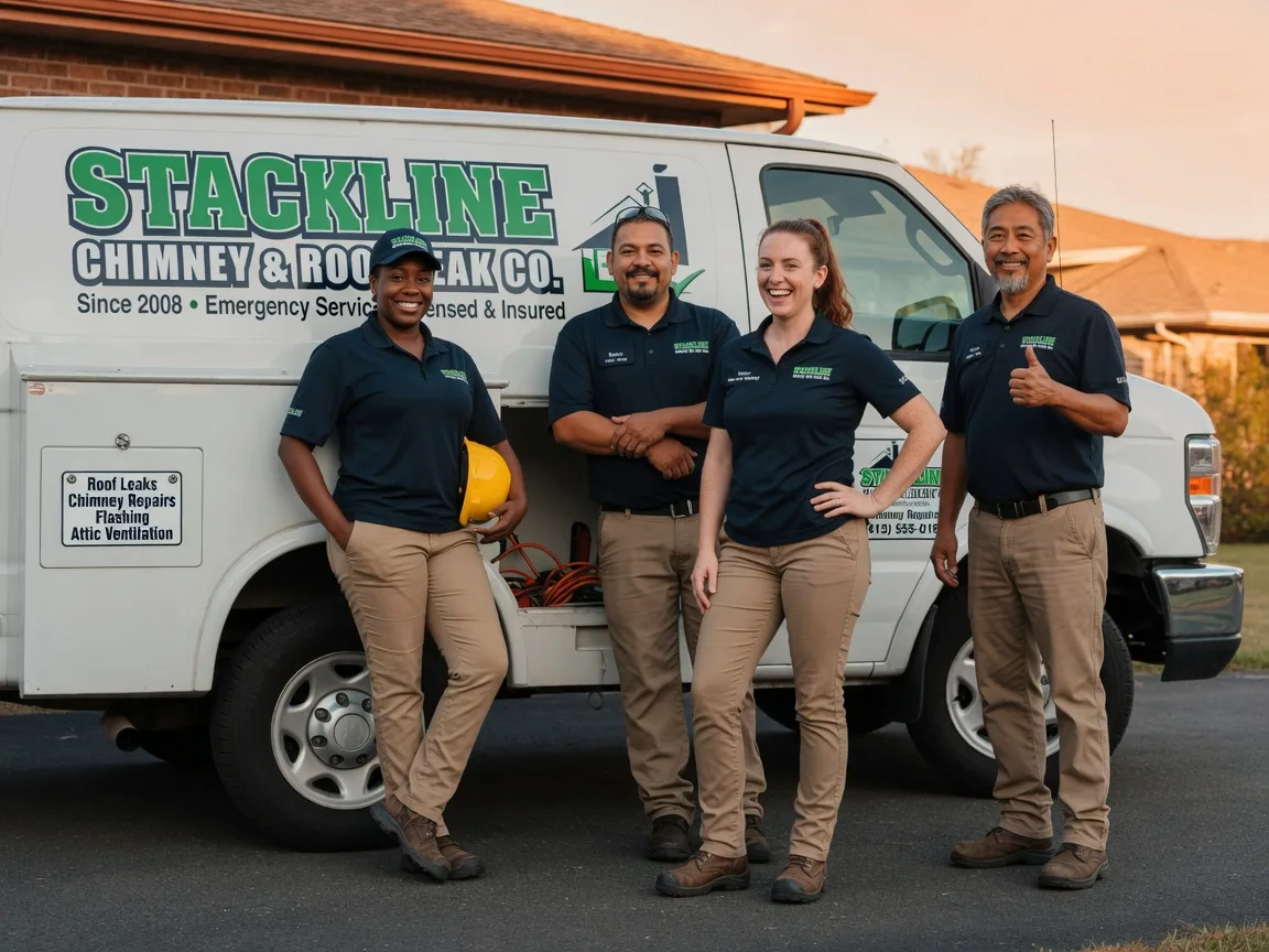 Chimney flashing repair company in Henry, IL